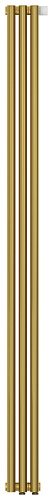 Радиатор Сунержа 03-0312-1803 Эстет-11 отопительный н/ж EU50 1800х135 мм/ 3 секции, золото