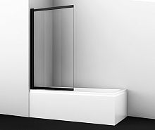 Шторка для ванны WasserKRAFT 61S02-80 Dill 61S распашная, прозрачное стекло