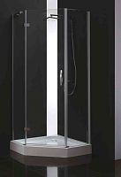 Cezares BERGAMO-W-P-1-100-C-Cr-L-IV Душевой уголок