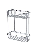 Полка 2-ярусная Timo Nelson 150083,00 chrome