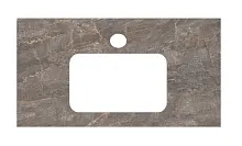 Столешница Kerama Marazzi PL2.VT280\80 Plaza для раковин, встраиваемых сверху, 80 см, Парнас/пепельный лаппатированный Столешница Kerama Marazzi PL2.VT280\80 Plaza для раковин, встраиваемых сверху, 80 см, Парнас/пепельный лаппатированный