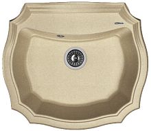Мойка для кухни Florentina 20.355.D0640.107 Эмилия 64х55 см, песочная Мойка для кухни Florentina 20.355.D0640.107 Эмилия 64х55 см, песочная