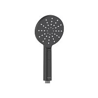 Ручной душ Aquatek AQ2006MB Оберон Select 120 3jet, черный матовый
