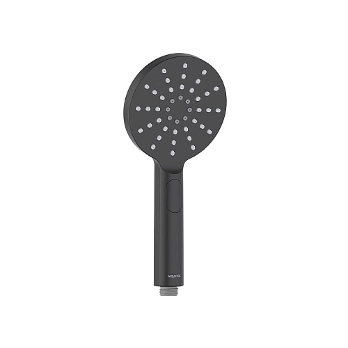 Ручной душ Aquatek AQ2006MB Оберон Select 120 3jet, черный матовый Ручной душ Aquatek AQ2006MB Оберон Select 120 3jet, черный матовый