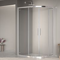 Душевой уголок RGW 41086190-11 Passage PA-61, 190 см, профиль хром