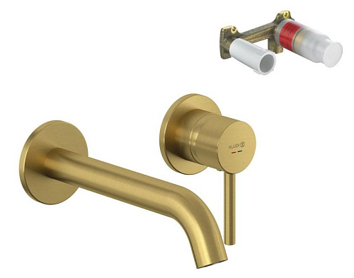 Смеситель для раковины, встраиваемый Kludi Bozz 38245N076S