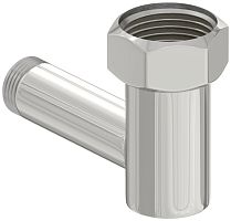 Уголок Сунержа 02000-1012 Стилье переходной G 1" НГ х G 1/2" НР, без покрытия