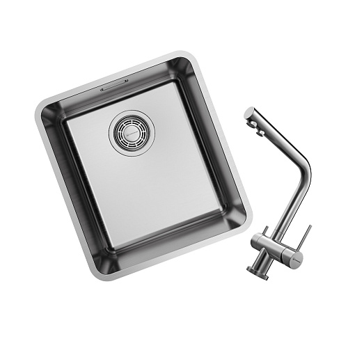 Комплект: мойка+ смеситель Omoikiri 7399.4011 купить недорого в интернет-магазине Керамос