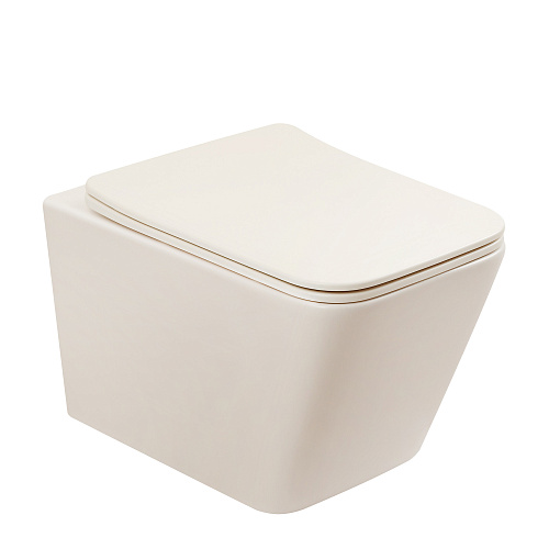 Унитаз подвесной Abber Rechteck AC1201MBE купить недорого в интернет-магазине Керамос