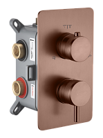 Смеситель встраиваемый Boheme Cell 135-3-BRB