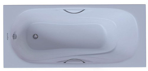 Чугунная ванна Aquatek AQ8080FH-00 Гамма 180х80 см, белая