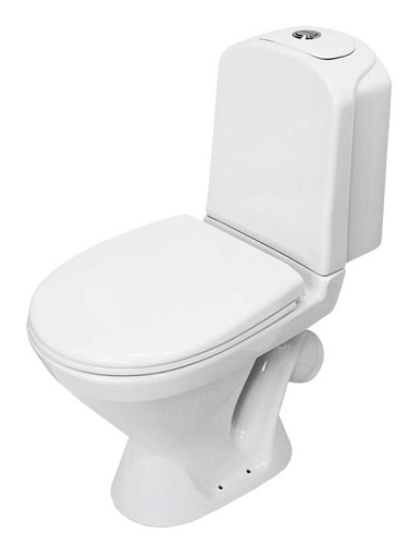 Унитаз-компакт Sanita Luxe CSCSLCC01060611 Classic SL ТМ напольный 35х64 см, с сиденьем, soft close, белый (нов. арт. WC.CC/Classic/2-TM/WHT.G/S1)