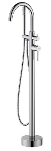 Смеситель Aquatek AQ1345CR Европа для ванны напольный, хром Смеситель Aquatek AQ1345CR Европа для ванны напольный, хром