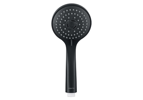 Ручной душ Aquatek AQ2003MB Вега 3jet, черный матовый Ручной душ Aquatek AQ2003MB Вега 3jet, черный матовый