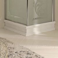 Поддон 80 х 96 см Kerasan Retro 1336 01, DX, диаметр слива 90, цвет белый