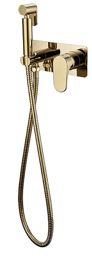Гигиенический душ Boheme 457-G Spectre со смесителем, золото Гигиенический душ Boheme 457-G Spectre со смесителем, золото
