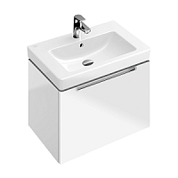 Тумба под раковину Villeroy & Boch Subway 2.0 A687 00DH, белый глянец