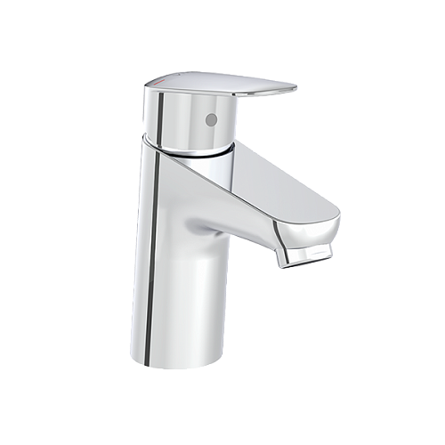 Смеситель Vitra A42923EXP Flow Round для раковины стандартный, хром