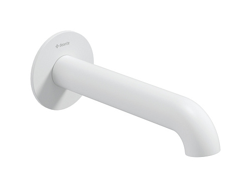 Излив Deante NQS_A81K Silia для ванны 205 мм, Bianco (белый матовый) Излив Deante NQS_A81K Silia для ванны 205 мм, Bianco (белый матовый)