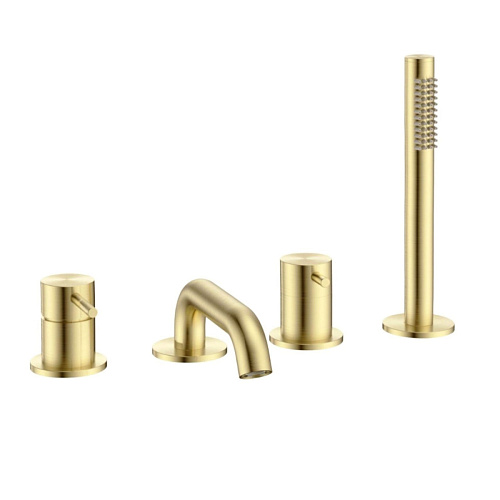Смеситель для ванны AQUAme Siena AQM6219BG Смеситель для ванны AQUAme Siena AQM6219BG