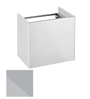 Тумба Keuco 34090130001 Royal Reflex под умывальник 50х35 см, петли слева, титан/титан