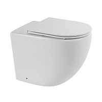 Унитаз приставной BelBagno SFERA-R BB2141CBR/BB870SC