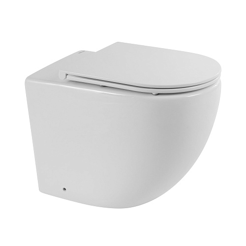 Унитаз приставной BelBagno SFERA-R BB2141CBR/BB870SC