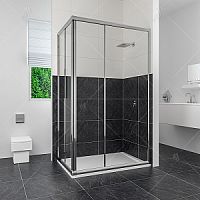 Душевой угол RGW CL-42 04094282-11 Classik прямоугольный 80х120х185 см, прозрачное стекло