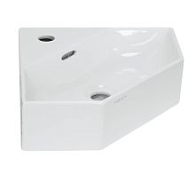 Умывальник Sanita Luxe LIN35SLWB01 Line New подвесной 50х35 см, белый (нов. арт. WB.FN/Line/35-C/WHT.G/S1)