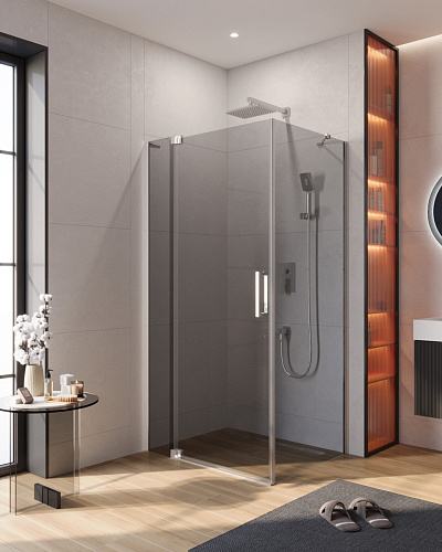 Душевой уголок CEZARES SLIDER-AH-1-80-90/100-GRIGIO-Cr Душевой уголок CEZARES SLIDER-AH-1-80-90/100-GRIGIO-Cr