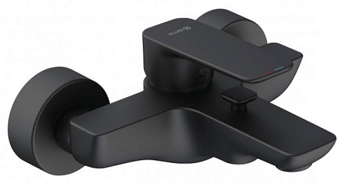 Смеситель Kludi 406813975 Pure&Style для ванны, черный матовый Смеситель Kludi 406813975 Pure&Style для ванны, черный матовый