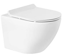 Комплект Унитаз+Сиденье BelBagno SFERA-R BB046CHR/BB2111SC