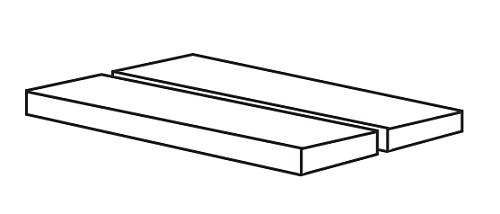 Угловая ступень RONDINE GREENWOOD J86503_GreenwoodNeroStrongAn+TDx купить недорого в интернет-магазине Керамос