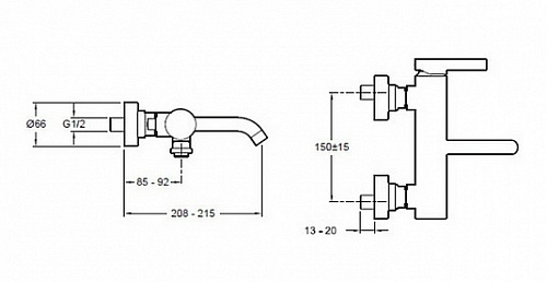 Смеситель Jacob Delafon Talan E10105RU-CP (exp)