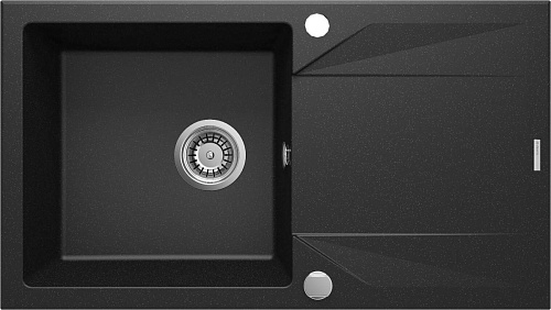 Мойка Deante ZQJ_G113 Evora кухонная гранитная 78x44 см, графит металлик Мойка Deante ZQJ_G113 Evora кухонная гранитная 78x44 см, графит металлик