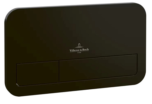 Клавиша Villeroy & Boch 922490AN ViConnect смыва двухрежимная, черный матовый (Black Matt) Клавиша Villeroy & Boch 922490AN ViConnect смыва двухрежимная, черный матовый (Black Matt)