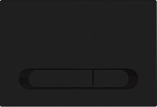 Смывная клавиша KKPol 350/PPC/076-00-00 M09 для инсталляции, черный матовый Смывная клавиша KKPol 350/PPC/076-00-00 M09 для инсталляции, черный матовый