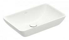 Раковина Villeroy & Boch 411355R1 Venticello полувстраиваемая, альпийский белый CeramicPlus