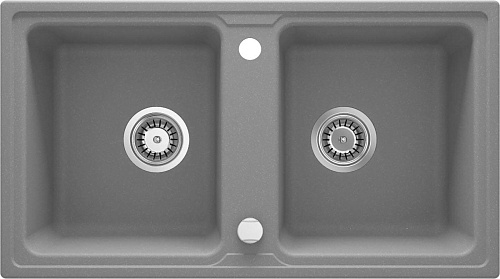 Мойка Deante ZQZ_S203 Zorba кухонная гранитная 78х43.5 см, серый