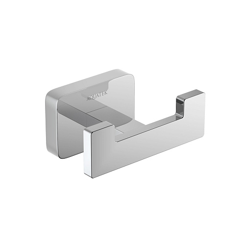 Крючок Aquatek AQ4302CR Либра двойной, хром - купить в Санкт-Петербурге, цена на Крючок Aquatek AQ4302CR Либра двойной, хром в интернет-магазине Керамос Крючок Aquatek AQ4302CR Либра двойной, хром купить недорого в интернет-магазине Керамос