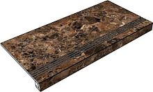 Ступень Mega Tile High Glossy GTMarronEmperadorGlossy36_4 30x60
