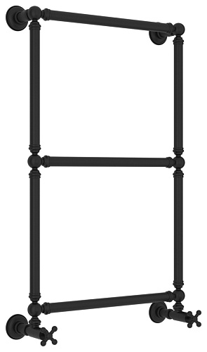 Полотенцесушитель водяной Сунержа 31-0280-8650 Ренессанс 860х500 мм, матовый черный