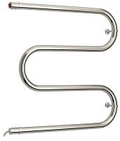 Полотенцесушитель электрический Сунержа 00503-5050 М-образный Стилье №03, 500х500 мм (53 Вт), без покрытия