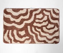 Коврик для ванной комнаты WasserKRAFT BM-9401 Donau 45х75 см, бежевый