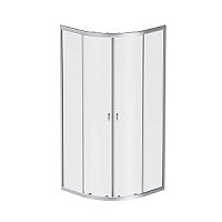 Душевое ограждение AM.PM W88G-205-080MT X-Joy Twin Slide, без поддона, 80х80 см, стекла прозрачные,матовый хром