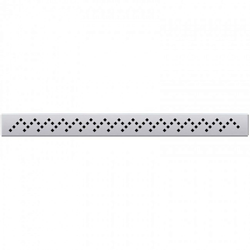 Решетка Plastbrno SZL064l Klasik для душевого лотка, L = 600 мм, полированная, хром