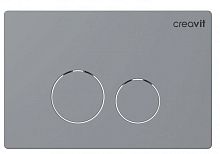 Панель смыва Creavit GP9003.00 Terra для унитаза, накладная, хром матовый