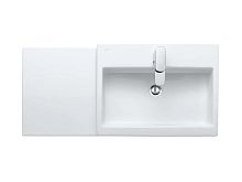 Умывальник Laufen 8.1843.1.000.104.1 LIVING City столешница 100х46х15,5 см (белый)