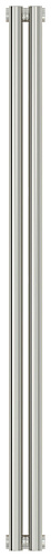 Радиатор Сунержа 00-0301-1202 Эстет-1 отопительный н/ж 1200х90 мм/ 2 секции, без покрытия