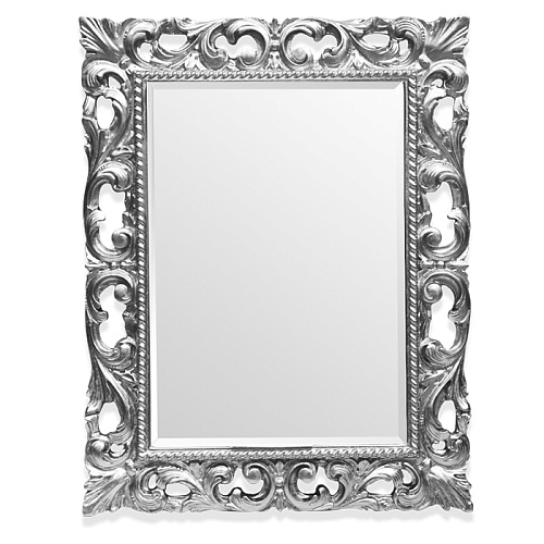 Зеркало TW в раме 75х95 см, цвет рамы глянцевое серебро,TW03427arg.brillante снят с производства